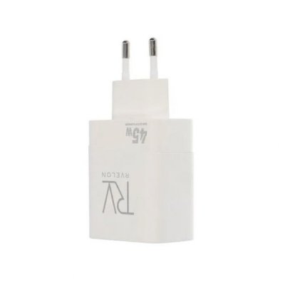 Rvelon 45W USB C 2 GaN Väggladdare