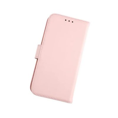 rvelon iphone 12 pro max plånboksfodral av äkta genuint läder hög kvalitet rosa färg