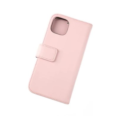 rvelon iphone 13 pro genuint plånboksfodral rosa färg äkta läder hög kvalitet