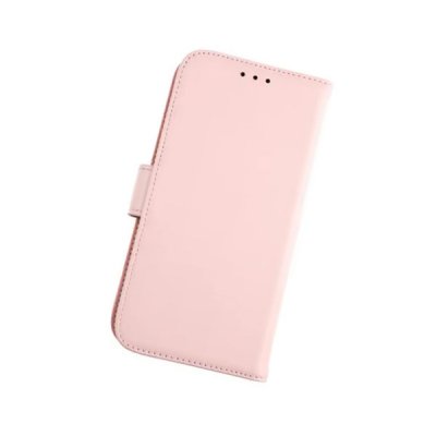 rvelon iphone 13 pro max genuint plånboksfodral rosa äkta läder hög kvalitet 600x600