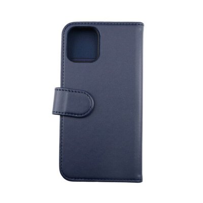rvelon iphone 13 pro max magnetiskt plånboksfodral TPU PU 4st kortfack abyss blå färg
