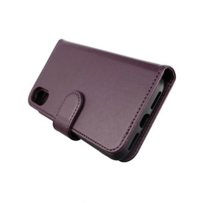 rvelon iphone x xs magnetiskt plånboksfodral tpu pu artificiellt läder 4st kortfack vacker i röd färg