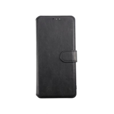 Samsung Galaxy S21 Ultra Läderfodral med Skal TPU Svart