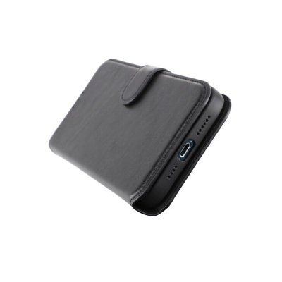 RV iPhone 12 Pro Max Plånboksfodral med Magnet - Svart