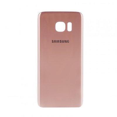 Samsung Galaxy S7 Edge baksida glas rosa + tejp