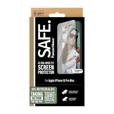 SAFE. by PanzerGlass till Apple iPhone 16 Pro Max Ultra Wide Fit
