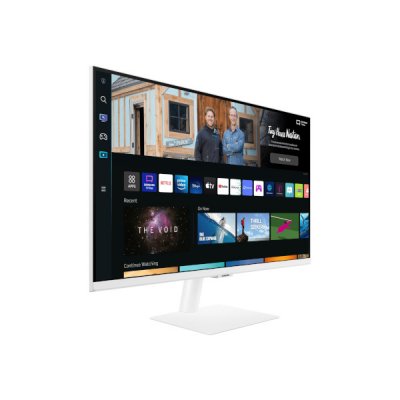 samsung 32 tum smart monitor 1920x1080 full hd 1080p 60hz bildskärm hdr 10 2x hdmi högtalare vit