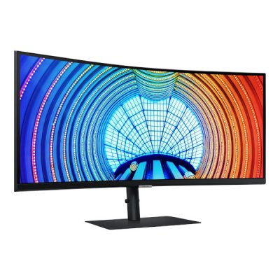 Samsung 34-tum ViewFinity S65UA Ultra WQHD 1000R Bildskärm med USB Type C - Svart