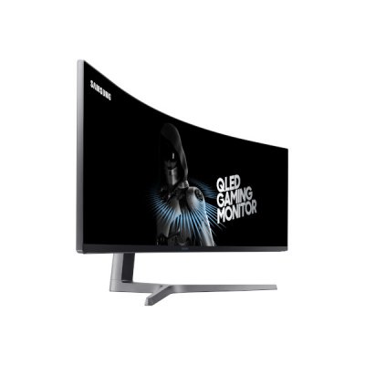 samsung 49 tum böjd qled skärm 3840x1080 uwfhd C49HG90S 144Hz 1800r curved odyssey gaming monitor display chg90 super ultra wide
