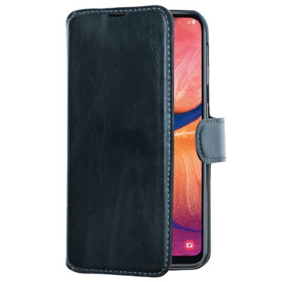 CHAMPION Slim Wallet Case Galaxy A20e - Svart