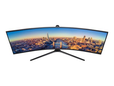 Samsung C49J890DKR 49 QLED Böjd-skärm 3840 x 1080 pixlar - Svart