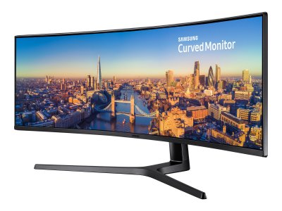 Samsung C49J890DKR 49 QLED Böjd-skärm 3840 x 1080 pixlar - Svart