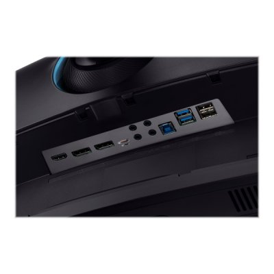Samsung C49RG90SSR 49 tum 5120x1440 HDMI DisplayPort 120Hz QLED DisplayHDR1000 AMD FreeSync Premium gaming monitor 1800R böjd bi