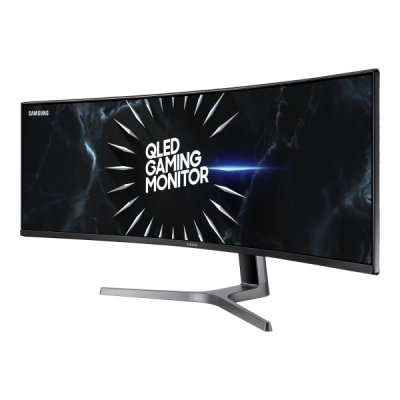 Samsung C49RG90SSR 49 tum 5120x1440 HDMI DisplayPort 120Hz QLED DisplayHDR1000 AMD FreeSync Premium gaming monitor 1800R böjd bi