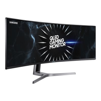 Samsung C49RG90SSR 49 tum 5120x1440 HDMI DisplayPort 120Hz QLED DisplayHDR1000 AMD FreeSync Premium gaming monitor 1800R böjd bi