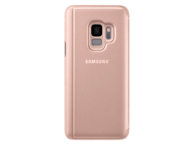 Samsung Galaxy S9 Clear View fodral - Guld