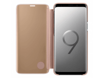 Samsung Galaxy S9 Clear View fodral - Guld