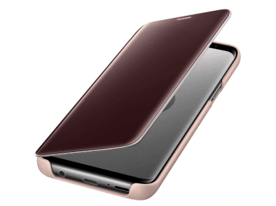 Samsung Galaxy S9 Clear View fodral - Guld
