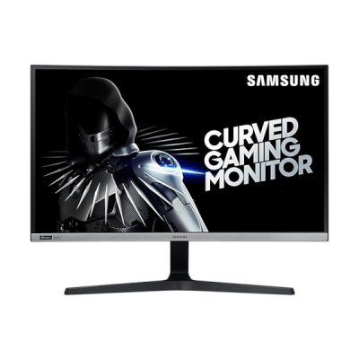 samsung crg5 27 tum 1500r välvd gamingskärm bildsskärm skärm 240hz Full-HD 1080p 1920 x 1080 Mörkgrå/blå färg