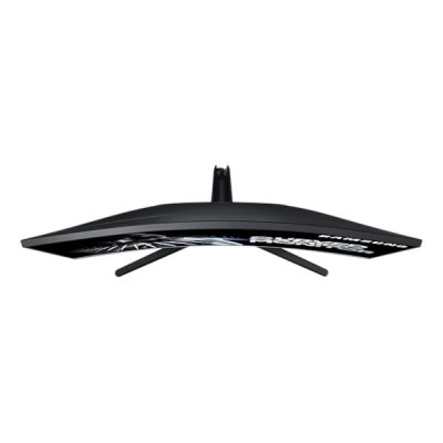 samsung crg5 27 tum 1500r välvd gamingskärm bildsskärm skärm 240hz Full-HD 1080p 1920 x 1080 Mörkgrå/blå färg