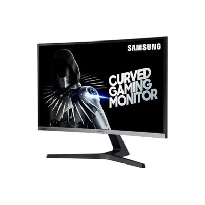 samsung crg5 27 tum 1500r välvd gamingskärm bildsskärm skärm 240hz Full-HD 1080p 1920 x 1080 Mörkgrå/blå färg