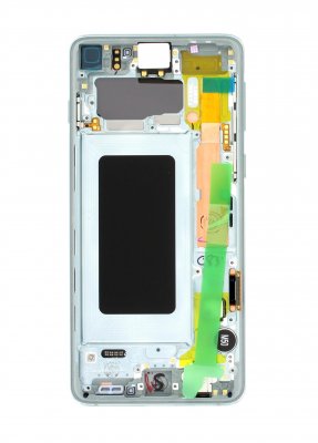 Samsung Galaxy S10 SM-G973F Komplett​ Skärm AMOLED Display GH82-18850E - original - Grön
