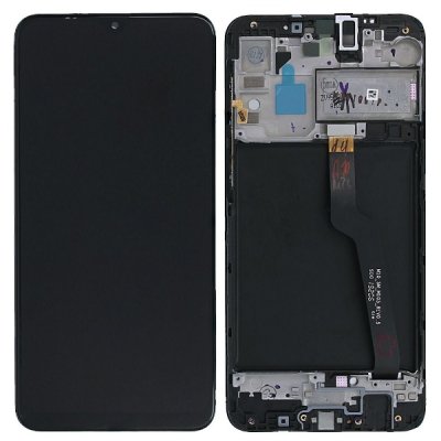 samsung galaxy a10 skärm ips lcd original reservdel svart