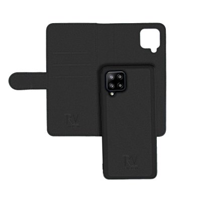 samsung galaxy a42 5g tpu läderfodral plånbok pc skal rv