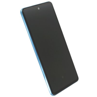 fantastisk blå display till galaxy a52