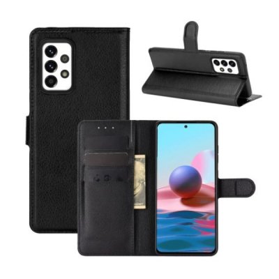Samsung Galaxy A52s Plånboksfodral med Stativ Svart