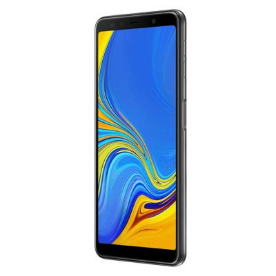 begagnad samsung galaxy a7 2018 toppskick klass a+ a plus svart