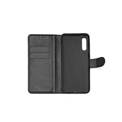 Samsung Galaxy A70 Plånboksfodral med Stativ Svart