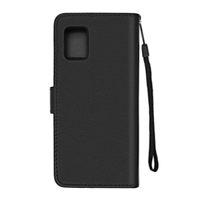 Samsung Galaxy A71 Plånboksfodral med Stativ Svart