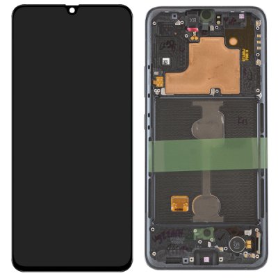 samsung galaxy a90 skärm super amoled original reservdel svart