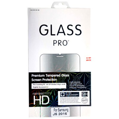 Samsung Galaxy J5 2016 Premium Tempered Glass Screen Protection 9H Skärmskydd