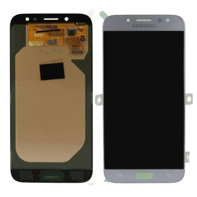 samsung galaxy j7 2017 skärm super amoled original reservdel silver