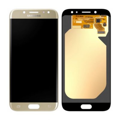 Samsung Galaxy J7 SM-J730F Skärm med LCD Display OEM Guld