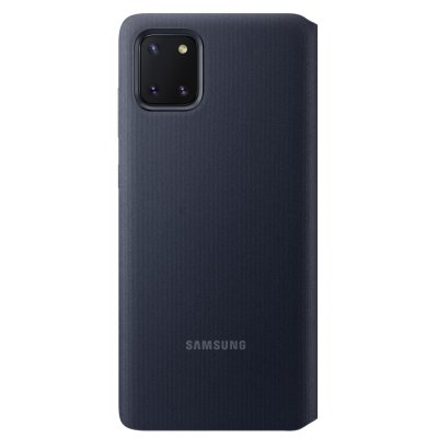 samsung galaxy note 10 lite s view wallet cover plånbok skal svart black