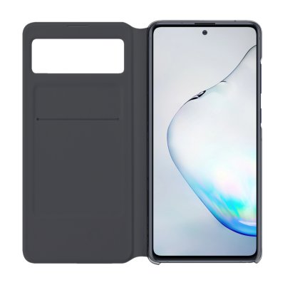 samsung galaxy note 10 lite s view wallet cover plånbok skal svart black