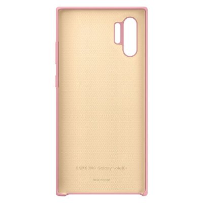 Samsung Silicone Cover for Samsung Galaxy note 10 Plus rosa