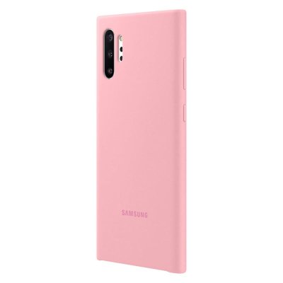 Samsung Silicone Cover for Samsung Galaxy note 10 Plus rosa