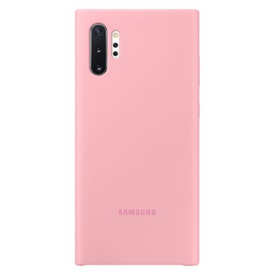Samsung Silicone Cover for Samsung Galaxy note 10 Plus rosa original