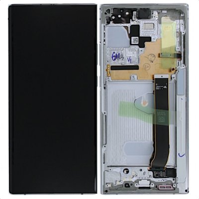 samsung galaxy note 20 ultra sm-n986u original service pack oled display vit aura white GH82-23596C
