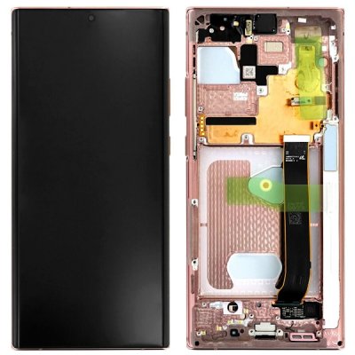 samsung galaxy note 20 ultra 5g sm-n986u original service pack oled display mystic bronze brons gh82-23596d
