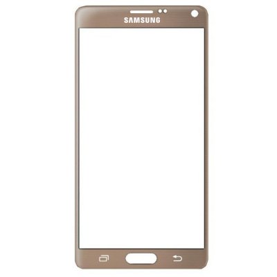 samsung galaxy note 4 sm-n9100 n9100 glas gold guld