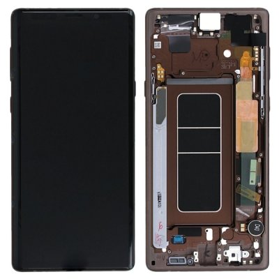 samsung galaxy note 9 original service pack oled display guld GH97+22269D