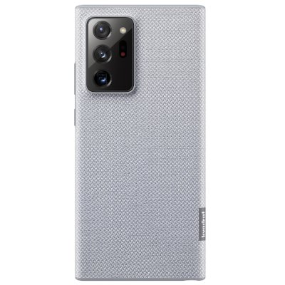 samsung galaxy note20 ultra 5g kvadrat cover textil tyg återvunna pet-flaskor grå gray