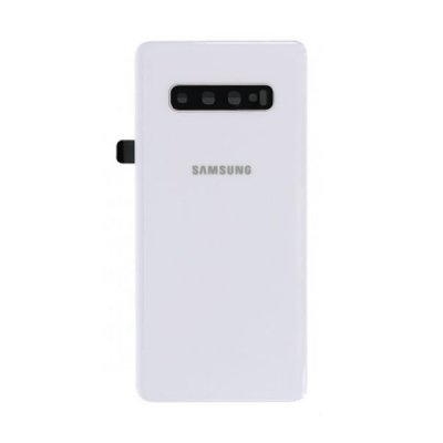 Samsung Galaxy S10 Plus Baksida Vit