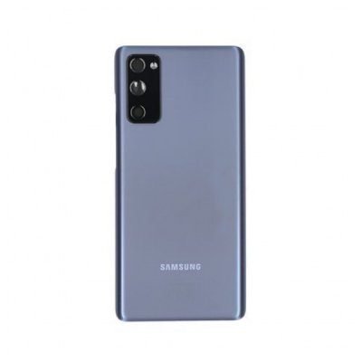 Samsung Galaxy S20 FE 5G SM-G781B Baksida Original med adhesive tejp GH82-24223A Batterlucka Blå