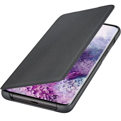 samsung galaxy s20 plus svart skal smart led view cover